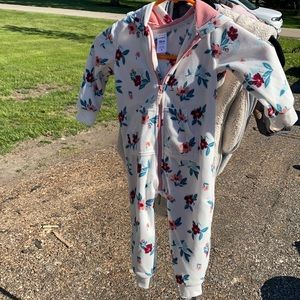Carter’s Girl Flower Jumpsuit